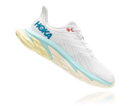 Hoka One One Clifton Edge - Adidasi Alergare Pe Drum Dama Albastri | RO-L4HFGF2